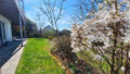 Blick von der Terrasse in den Garten
