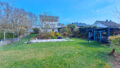 Blick vom Garten aufs Haus