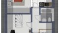 Grundriss im Obergeschoss