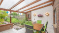 Überdachte Terrasse