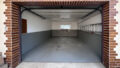 Garage zw. Nebengebäude und Carportrport