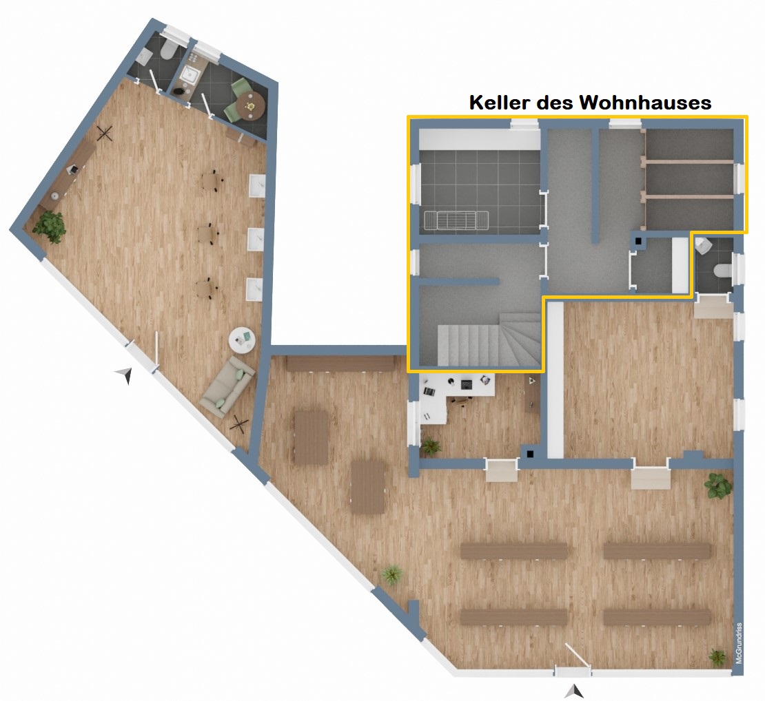 Grundriss Gewerbe
