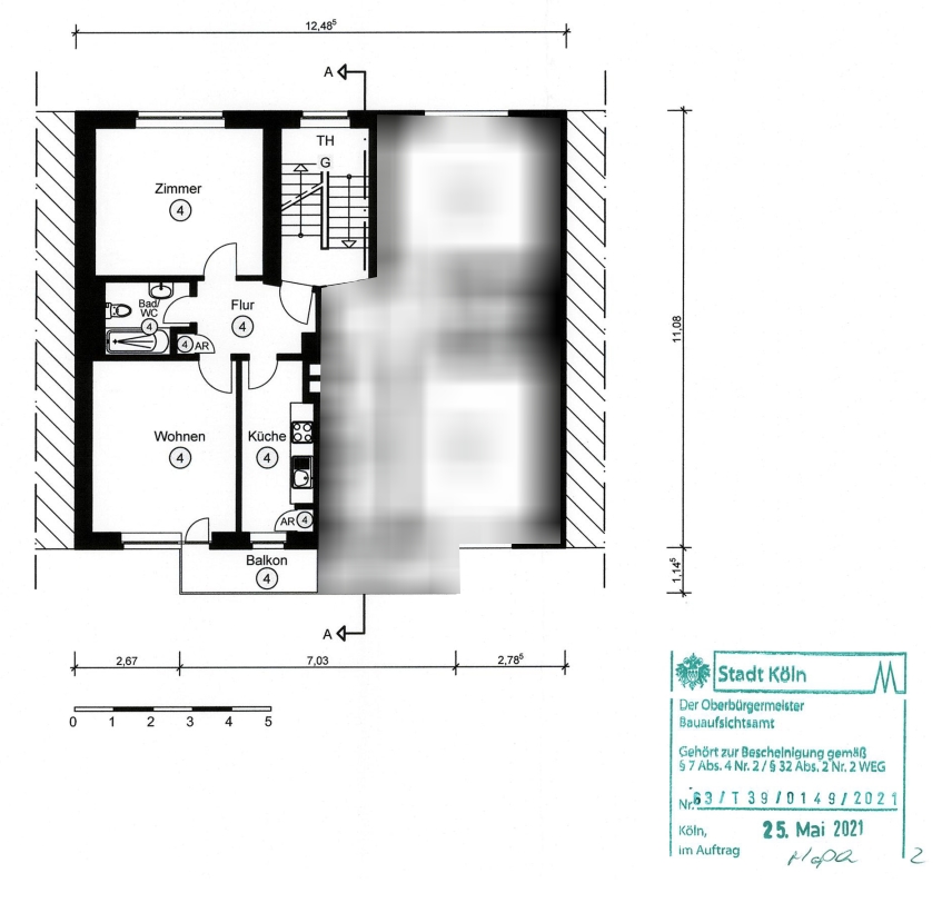 Grundriss Wohnung-Nr. 4