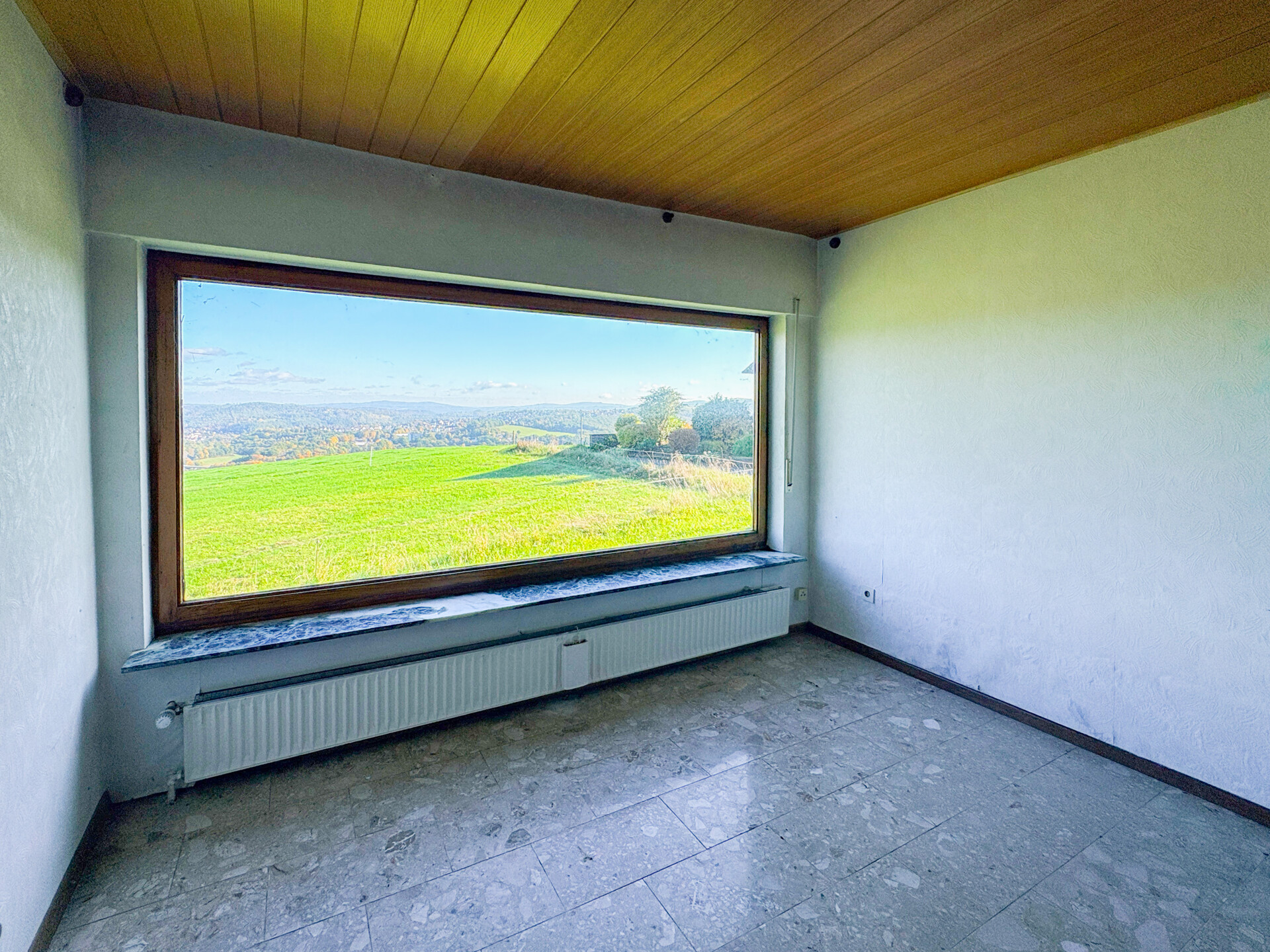 Blick aus dem Wohnzimmer