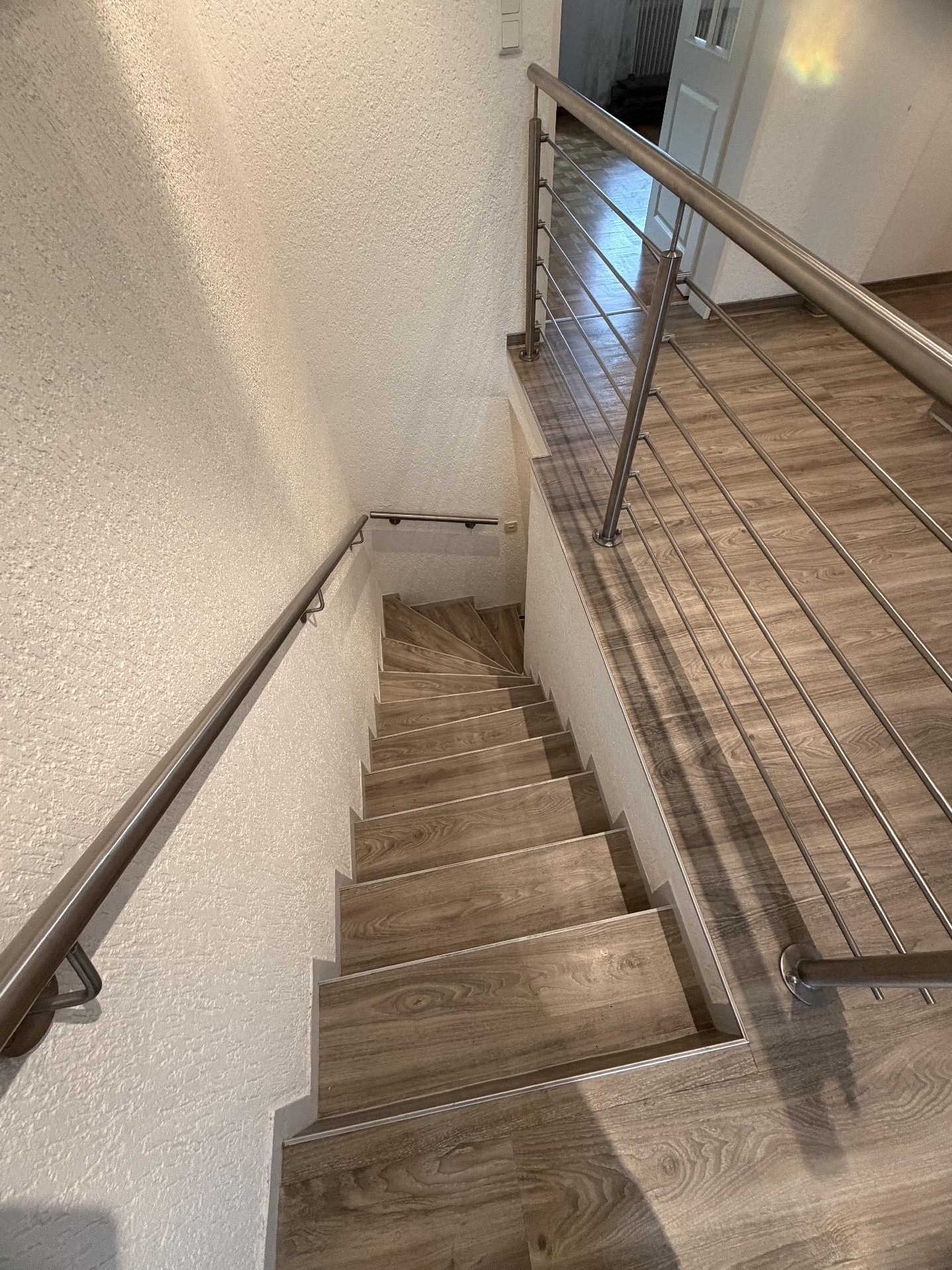 Treppe zum Kellergeschoss