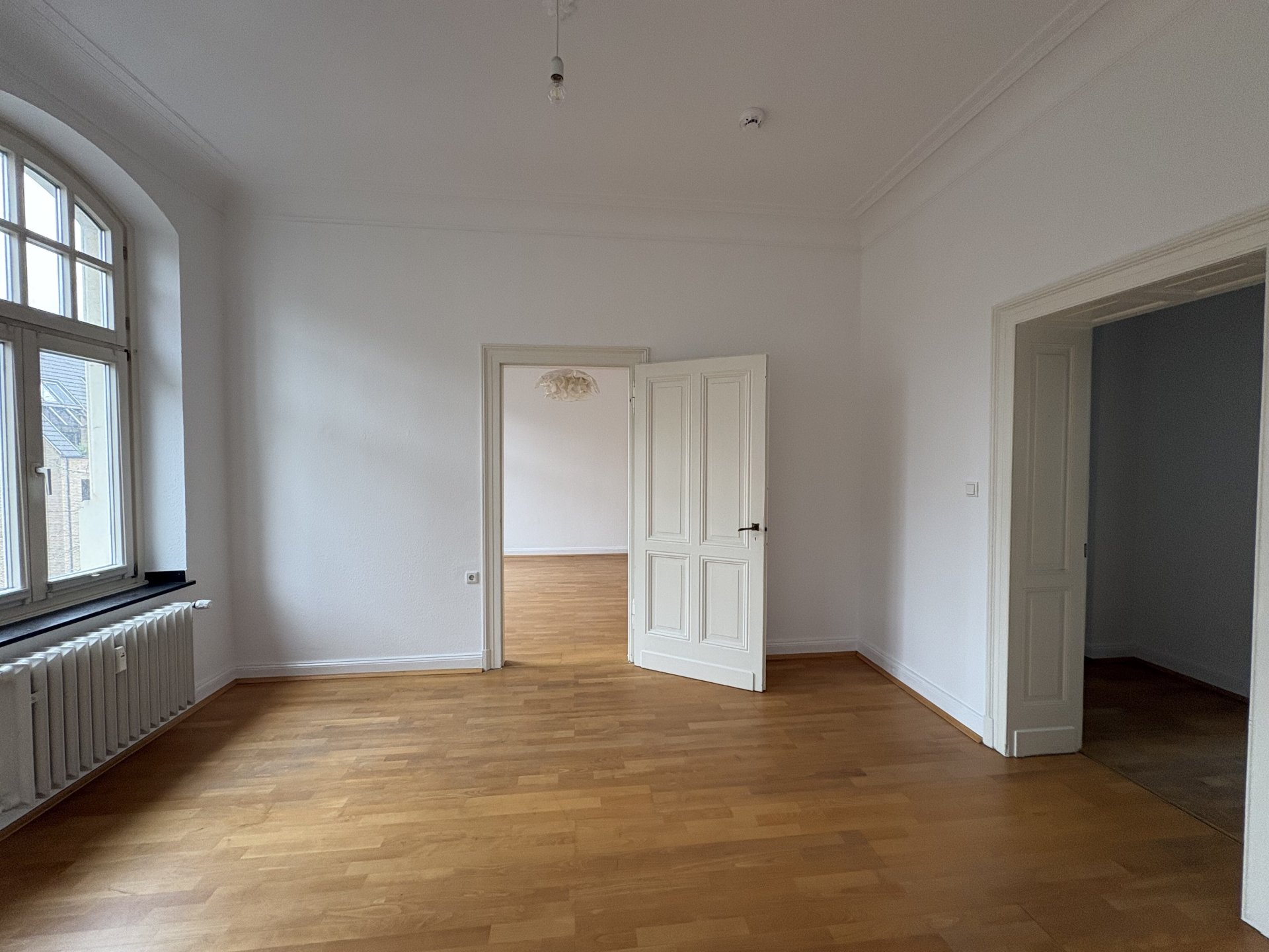 Blick zum Schlafzimmer