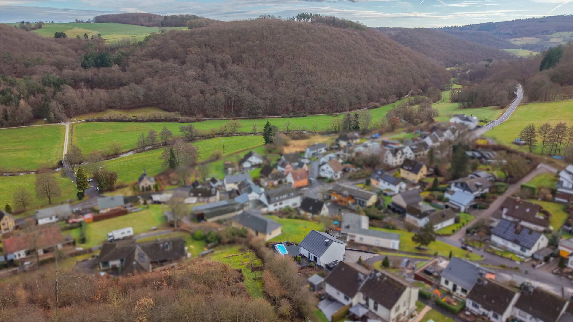 Drohne-Lage-Umgebung