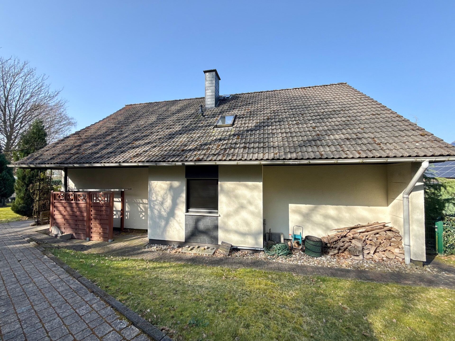 Hintere Gebäudeansicht