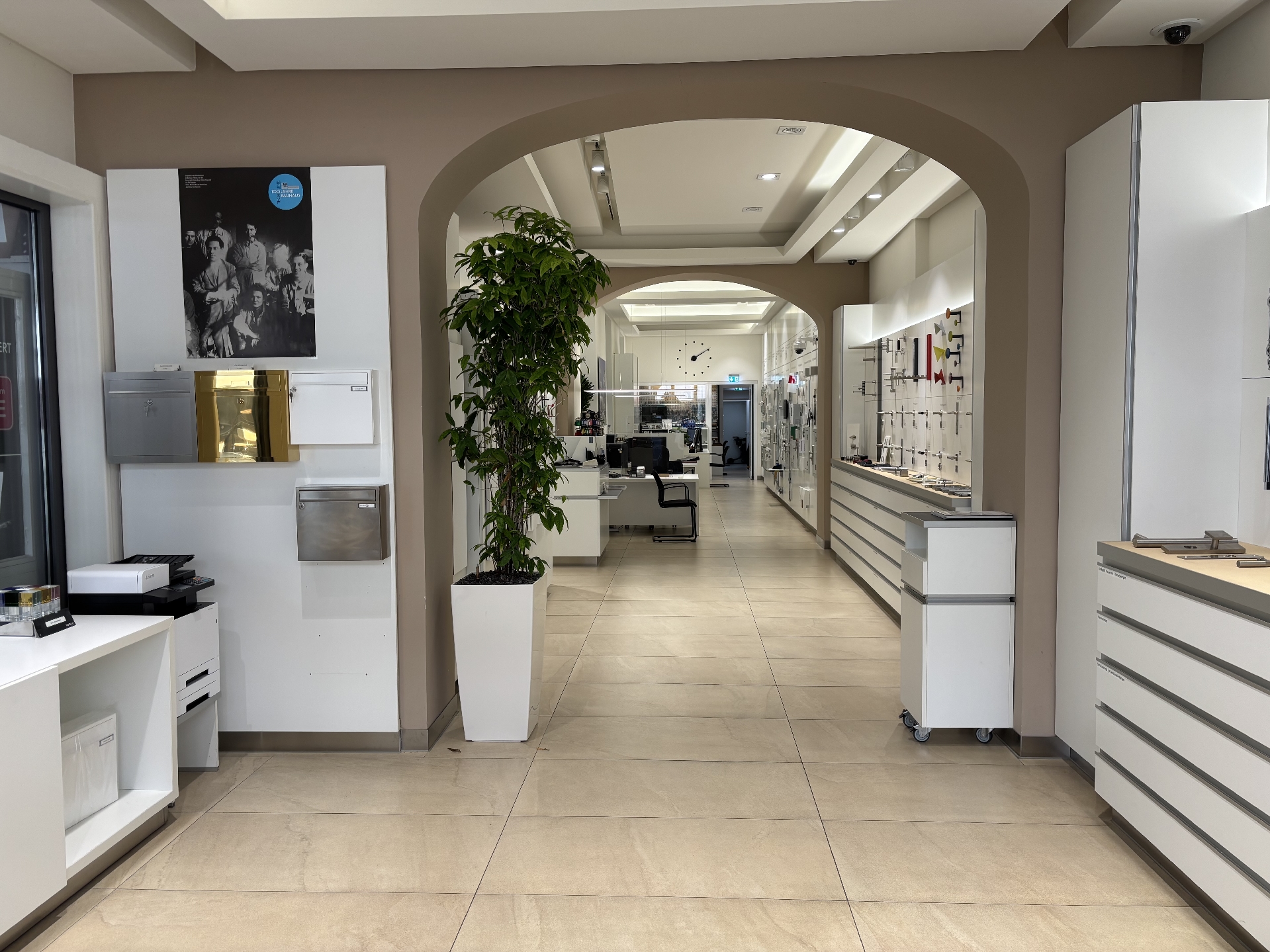 Blick durch das Ladenlokal