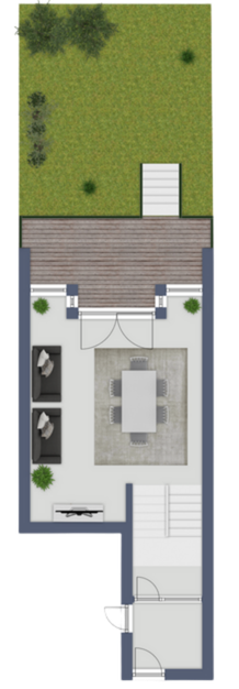 Grundriss Hochparterre