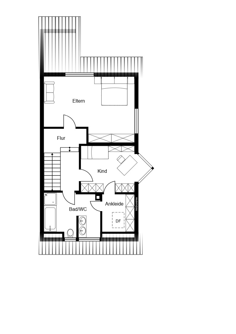 Dachgeschoss aktuell