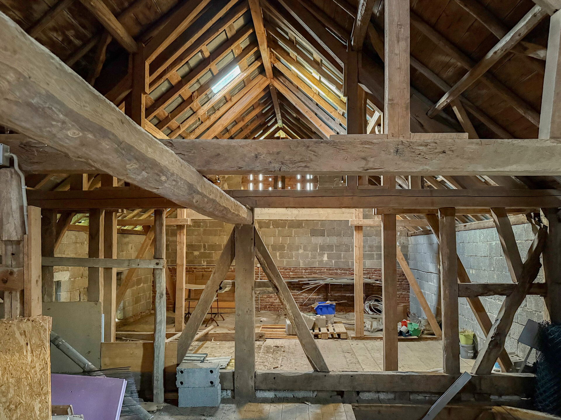 Ausbaubarer Heuboden