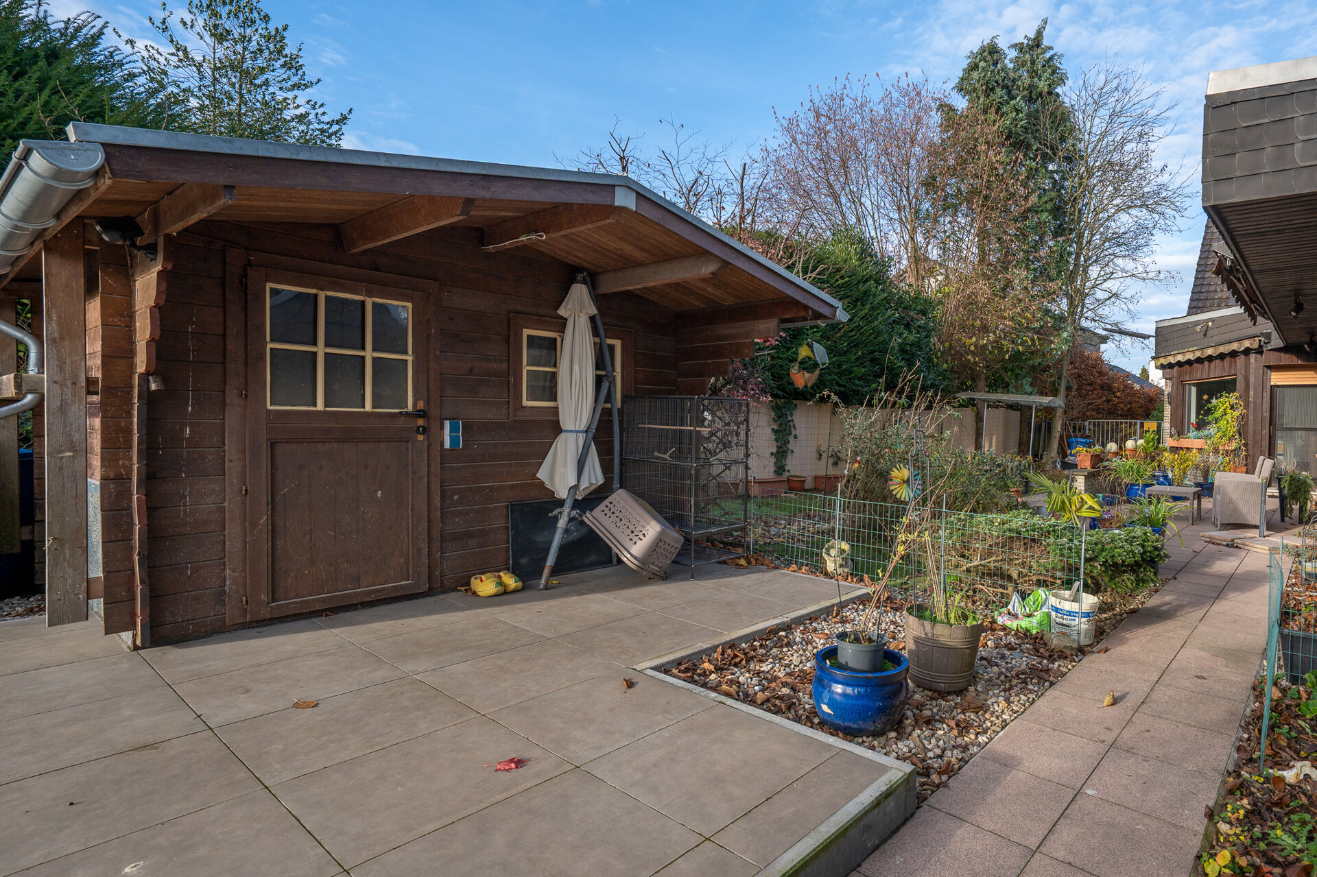 Garten hinten