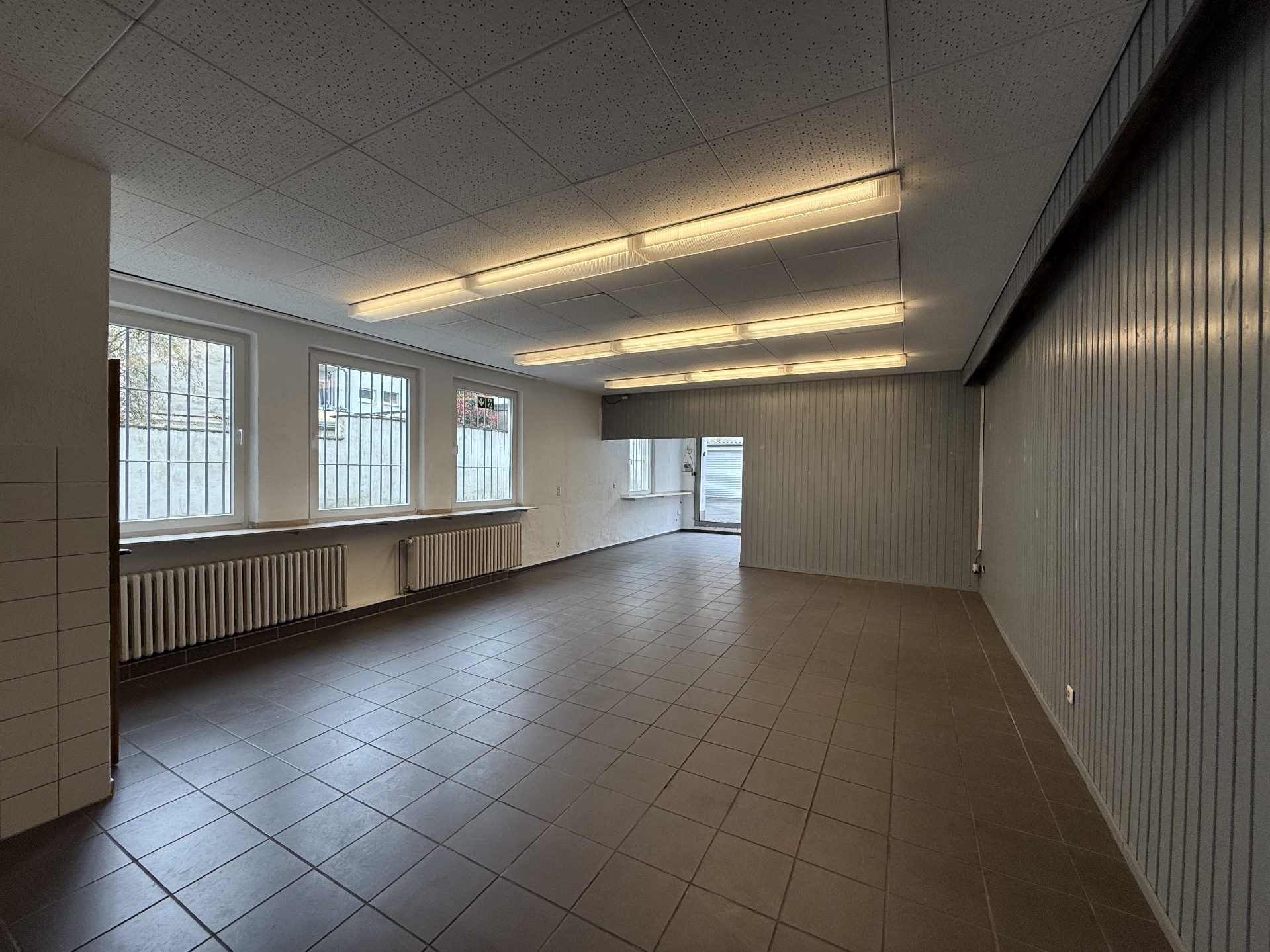 Verkaufsfläche hinten