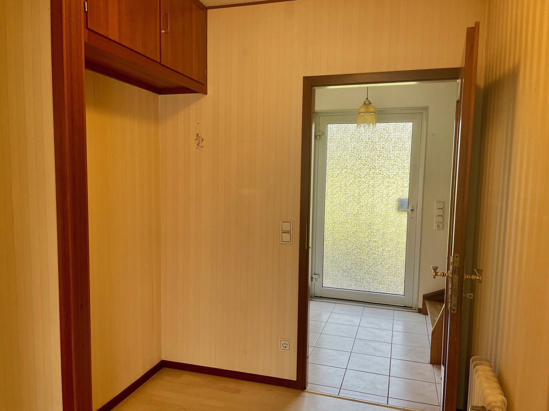 Garderobe im Flur
