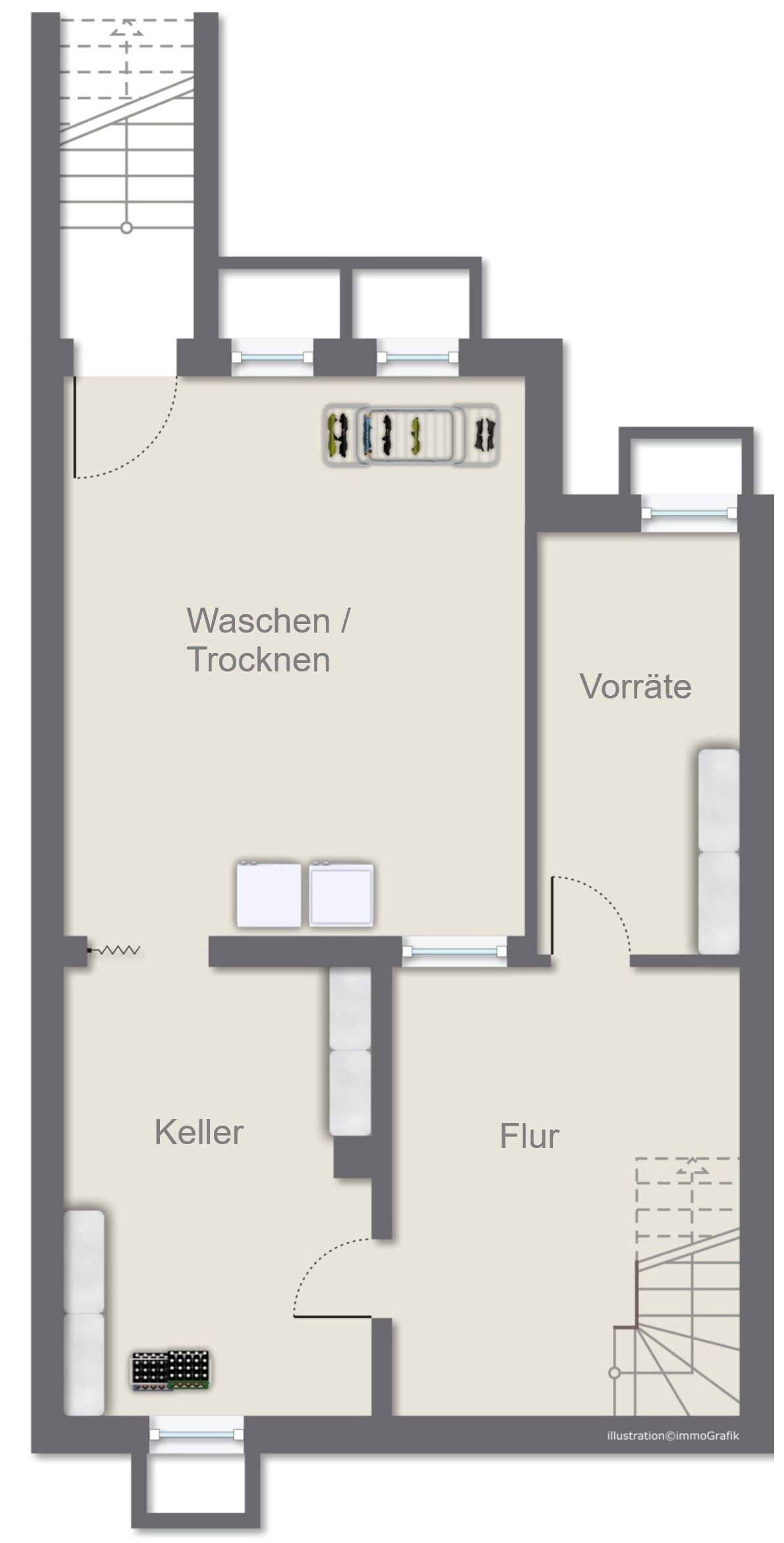 Grundriss Kellergeschoss