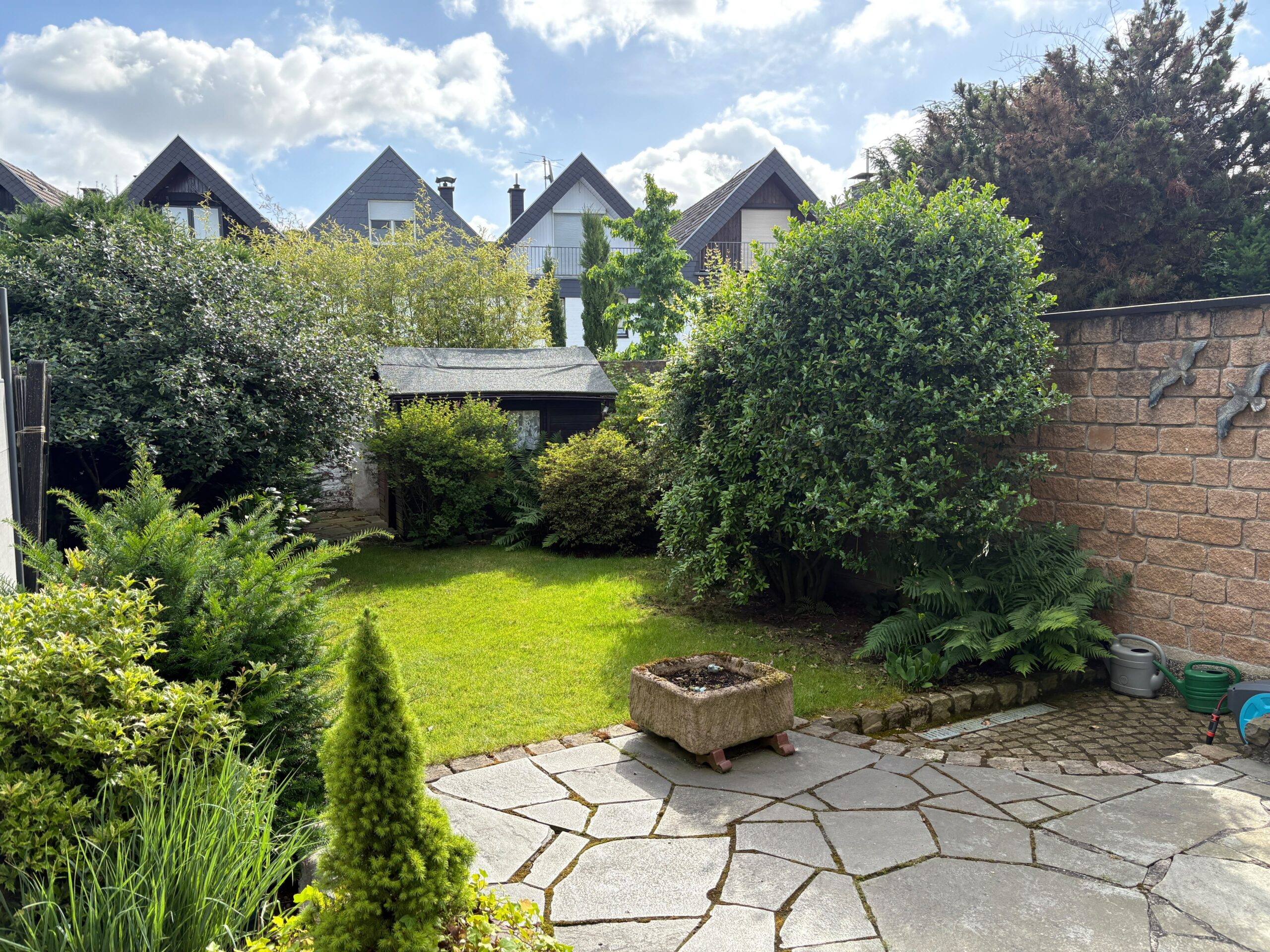 Terrasse und Garten