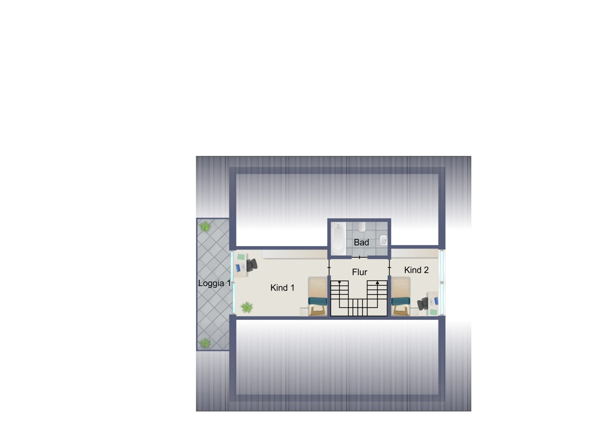 Grundriss DG