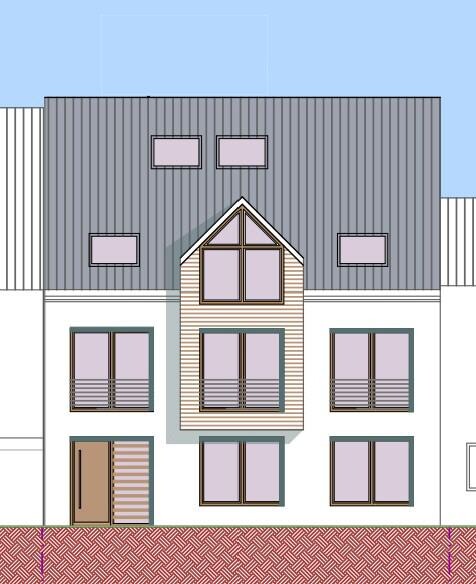 Straßenansicht Haus D