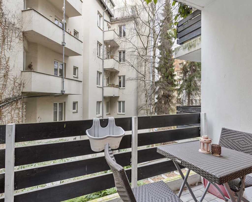 Balkon Rückseite