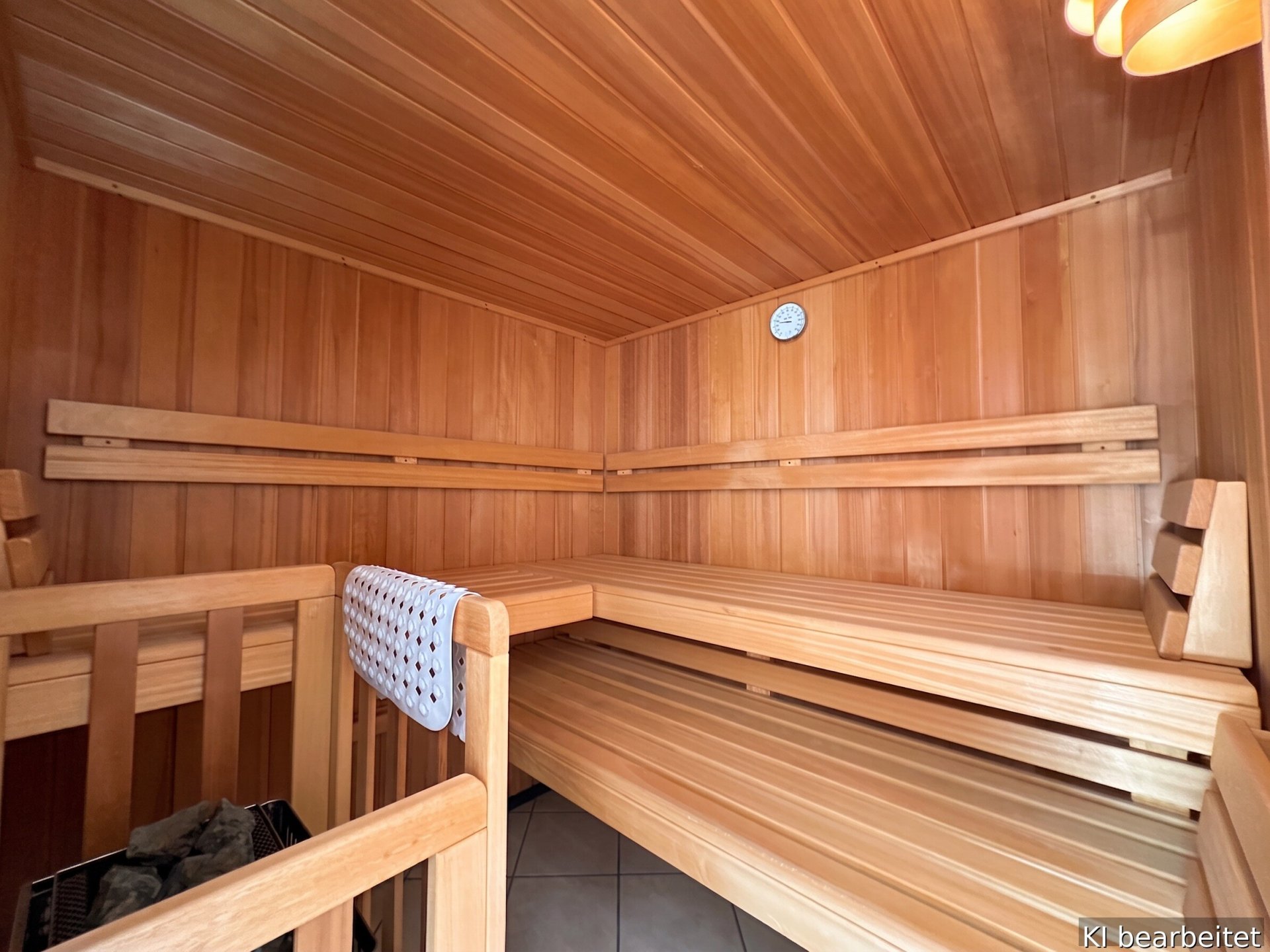 Badezimmer Sauna