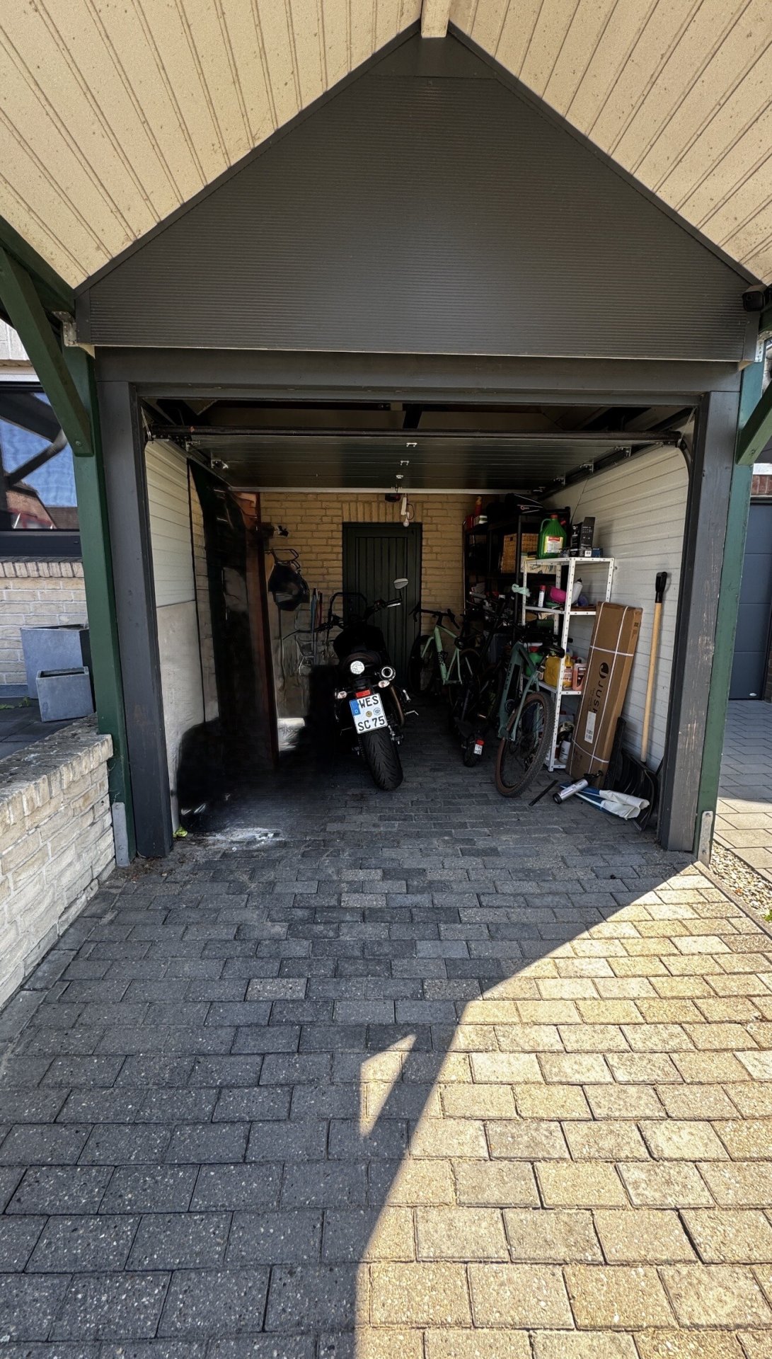 Viel Platz im Carport