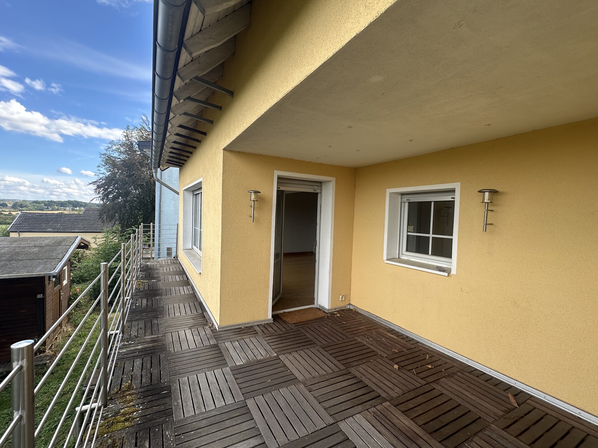 Balkon Erdgeschoss