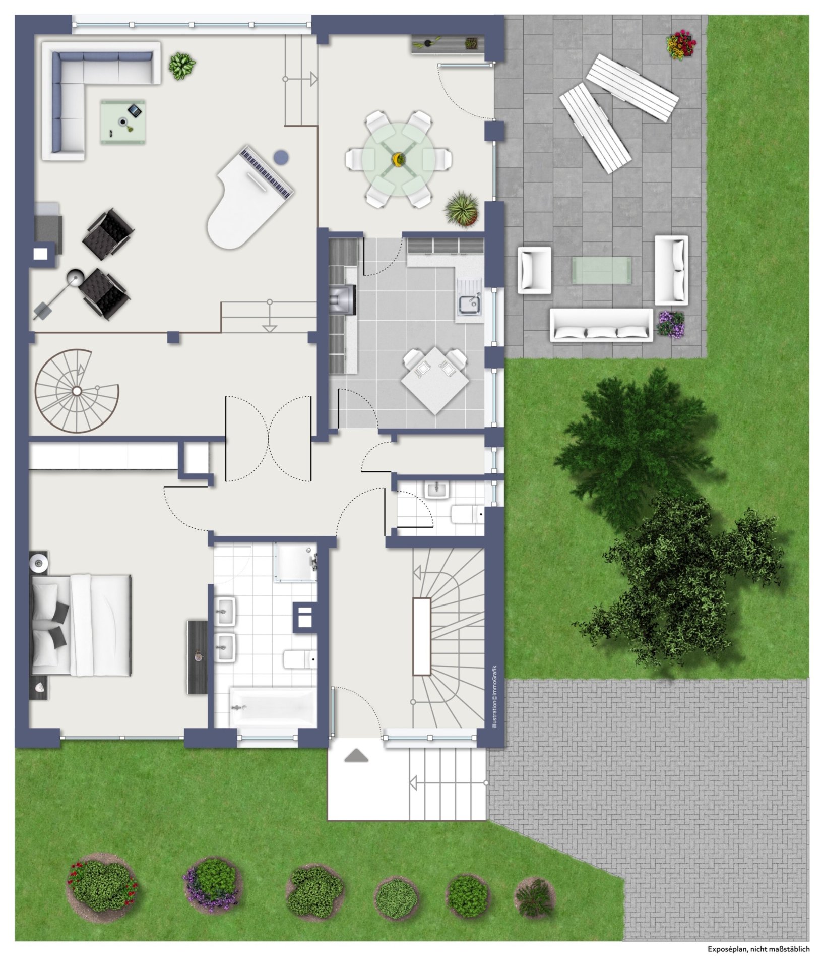 Grundriss Erdgeschoss