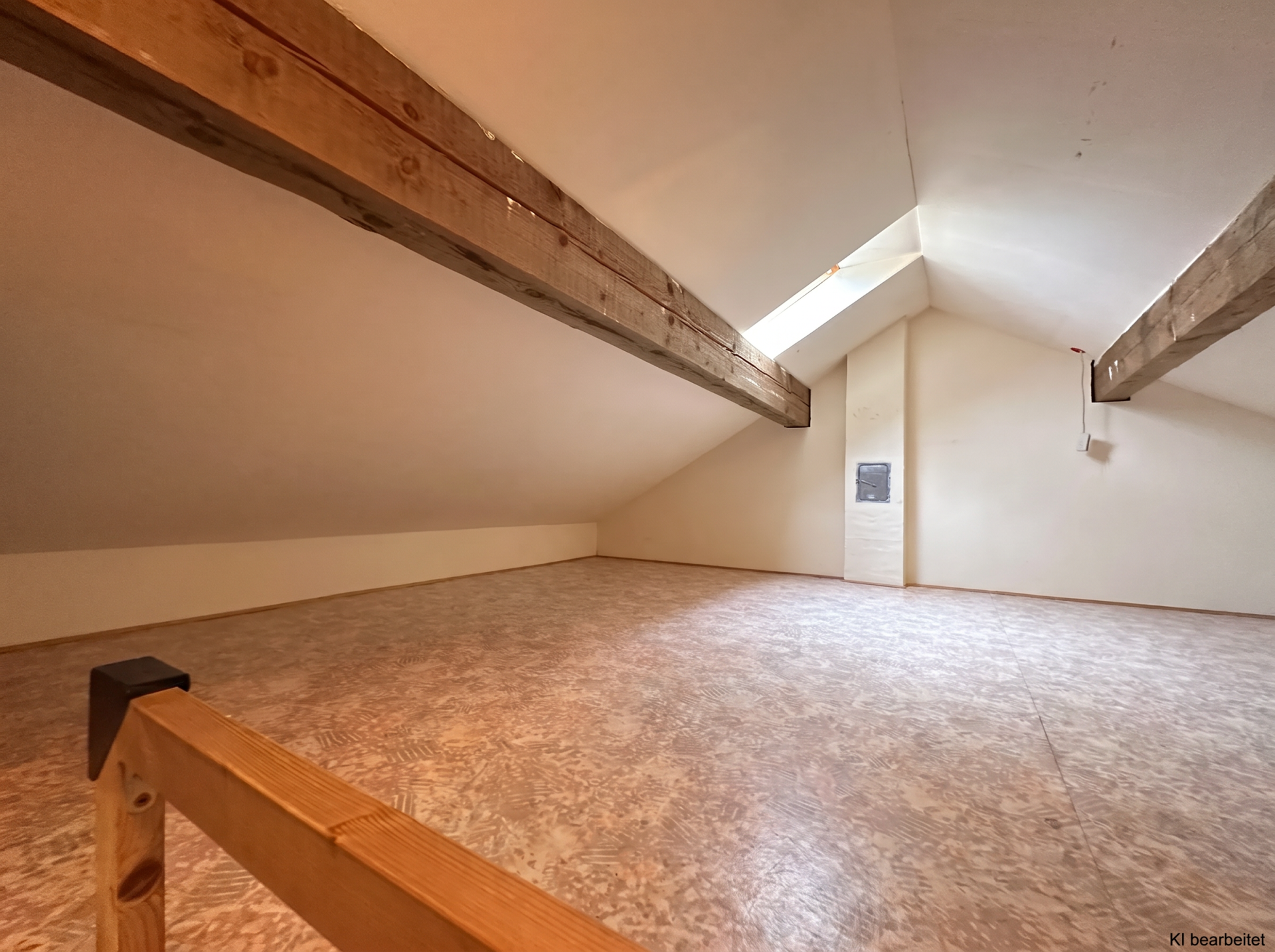 Dachboden der Wohnung