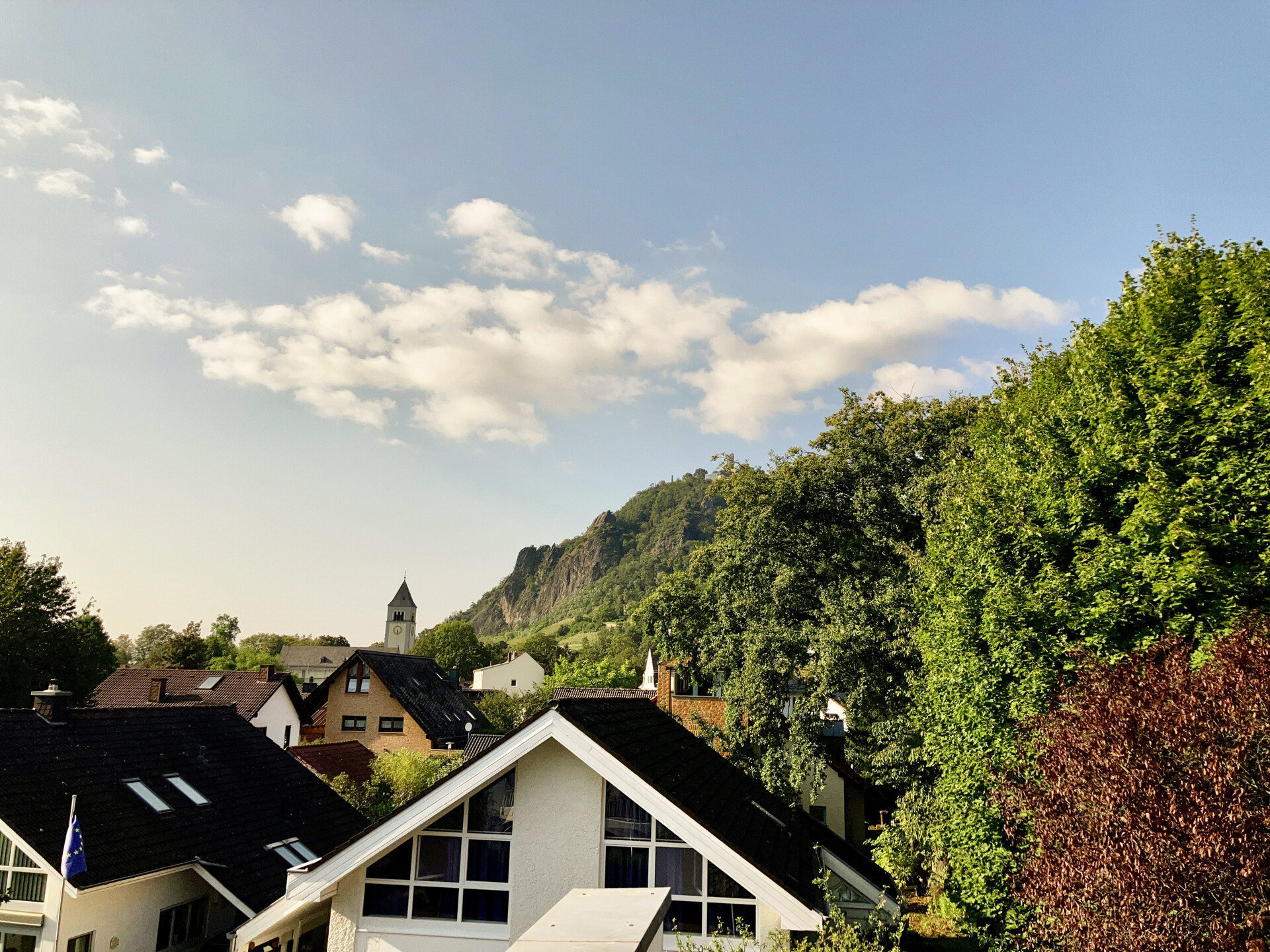 Aussicht vom Balkon