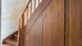Treppe mit Einbauschränken zum DG 