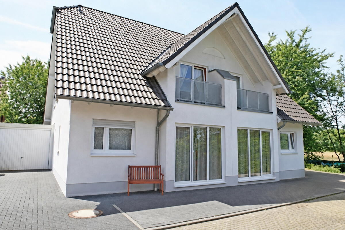 Gesamte Hausfront