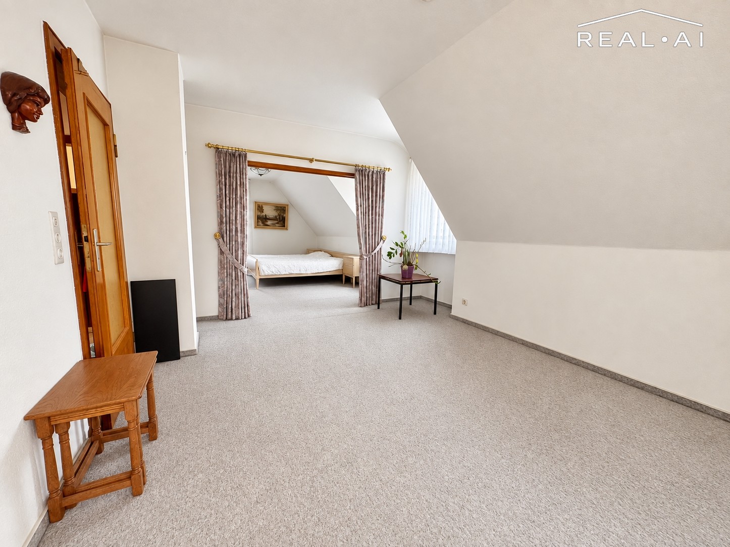 Schlafzimmer im Dachgeschoss